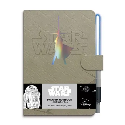Εικόνα της Premium Τετράδιο Α5 με Στυλό Φωτόσπαθο STAR WARS Luke Skywalker