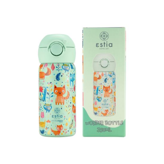 Εικόνα της ΘΕΡΜΟΣ ΠΑΙΔΙΚΟ WONDER BOTTLE SAVE THE AEGEAN 350ml FELINE FOLIAGE
