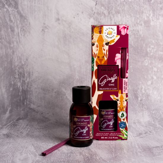 Εικόνα της Αρωματικό χώρου με sticks ylang & ροδάκινο 95ml
