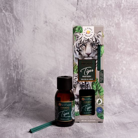Εικόνα της Αρωματικό χώρου με sticks lily & πεπόνι 95ml