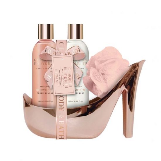 Εικόνα της GLAMOROUS Gold Shoe Fresh Bouquet